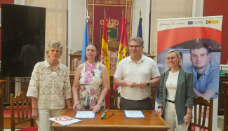 Foto del acto celebrado en Hellín