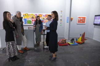 Foto del estand en ARCO