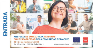 Imagen del cartel de la Feria de Empleo de la Comunidad de Madrid