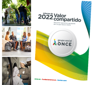 Imagen del Informe de Valor Compartido 2022 Grupo Social ONCE