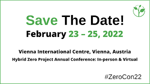 Logotipo del encuentro Zero Project 2022