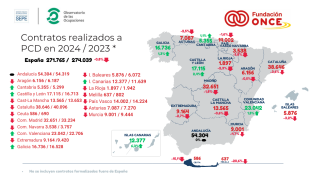 Imagen del mapa de contratación de personas con discapacidad