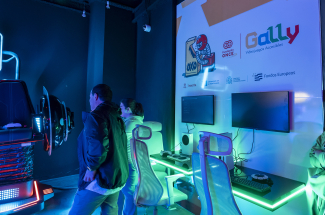 Foto del córner de 'Ga11y' en el Museo