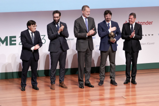 Fotografía entrega de premios