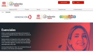 Imagen de la web del programa 'Esenciales'