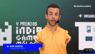 Fotografía de la presentación de los finalistas al Mejor Videojuego accesible de F.ONCE