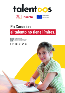 Cartel del programa Talentos en Canarias