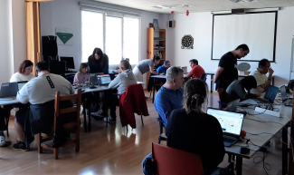 Foto de un taller formativo