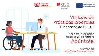 Creatividad del programa de Becas F.ONCE-CRUE