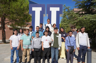 Foto de los alumnos del programa de la Universidad Francisco de Vitoria