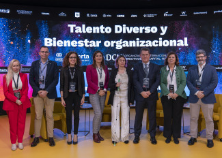 Fotografía del encuentro celebrado en la sede de Por Talento Digital de Fundación ONCE