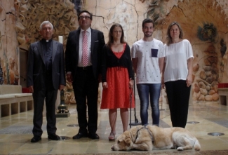 Foto de familia tras la presentación