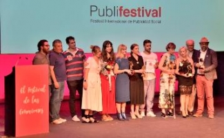 Foto de la entrega de los galardones