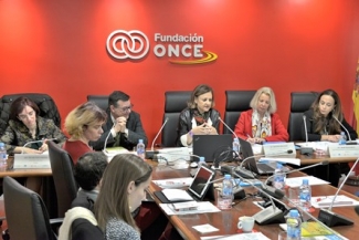 Foto de la jornada en Fundación ONCE
