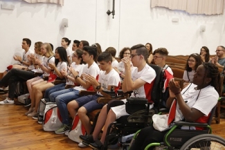 Imagen de alumnos de un campus de 2018