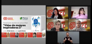 Pantallazo de un momento de la presentación