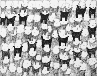 Imagen de una de las obras