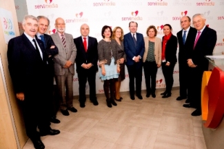 Foto de familia tras el encuentro