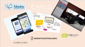 Mosaico de imágenes de proyectos emprendedores