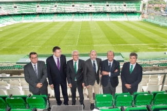 Foto en el estadio