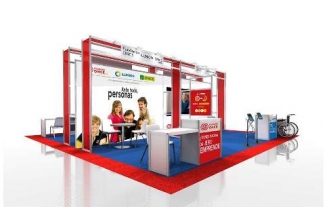 Imagen del stand en la Feria de Empleo