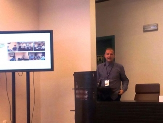 Foto de la exposición del proyecto de Fundación ONCE