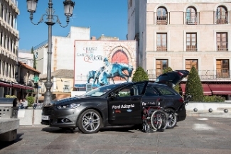 Foto de uno de los coches de Ford Adapta