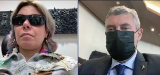 Captura de pantalla con las imágenes de los representantes de las entidades