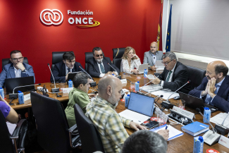 Imagen de la reunión del Patronato de Fundación ONCE