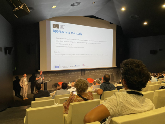 Fotografía de la jornada en la que participa Fundación ONCE