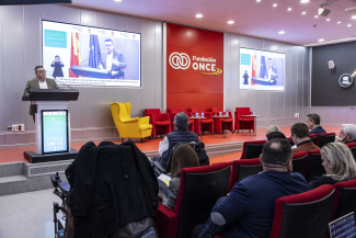 Foto de la jornada en Fundación ONCE
