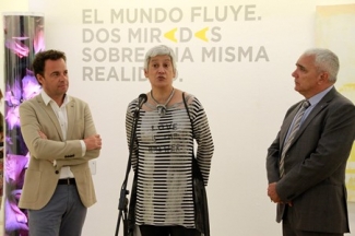 Foto de un momento de la exposición de Fundación ONCE