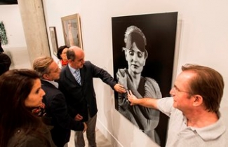 Foto de un momento de la inauguración