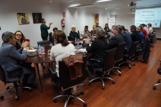 Foto de los trainers en la formación