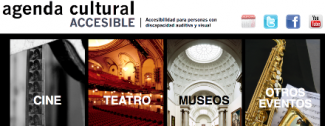 Foto del portal de cultura accesible