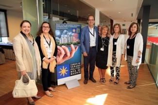 Foto de Sabina el el curso de verano de la Complutense