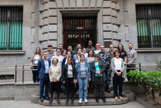 Foto de los alumnos que han ido a la visita