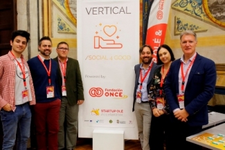 Foto de grupo de los emprendedores