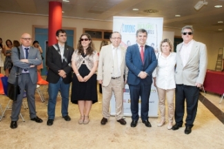 Foto de los representantes institucionales que han participado en la presentación del Campus