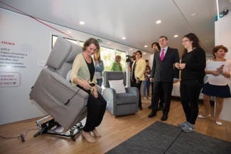 Foto de un momento de la inauguración