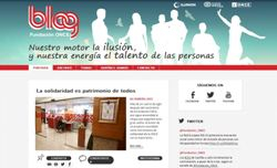 Foto de la home del blog