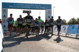 Foto de la salida de la carrera