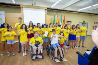 Foto de los alumnos de la pasada edición de Campus Inclusivos