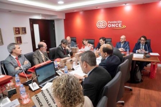 Foto reunión del Patronato de Fundación ONCE