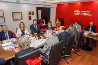 Foto de la reunión del Patronato Fundación ONCE