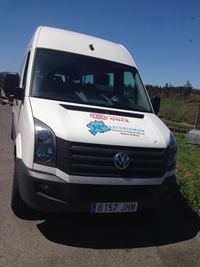 Imagen de una furgoneta adaptada