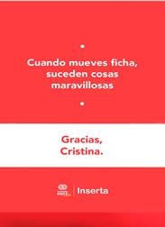 Cartel con la palabra Gracias