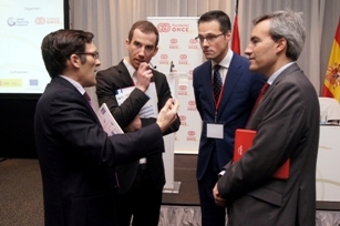 Foto de un momento de la jornada de GRI y Fundación ONCE