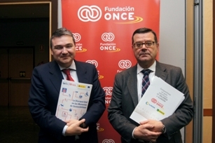 Foto de la clausura de la jornada de Fundación ONCE y GRI