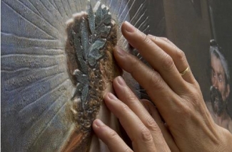 Foto de una de las obras del prado